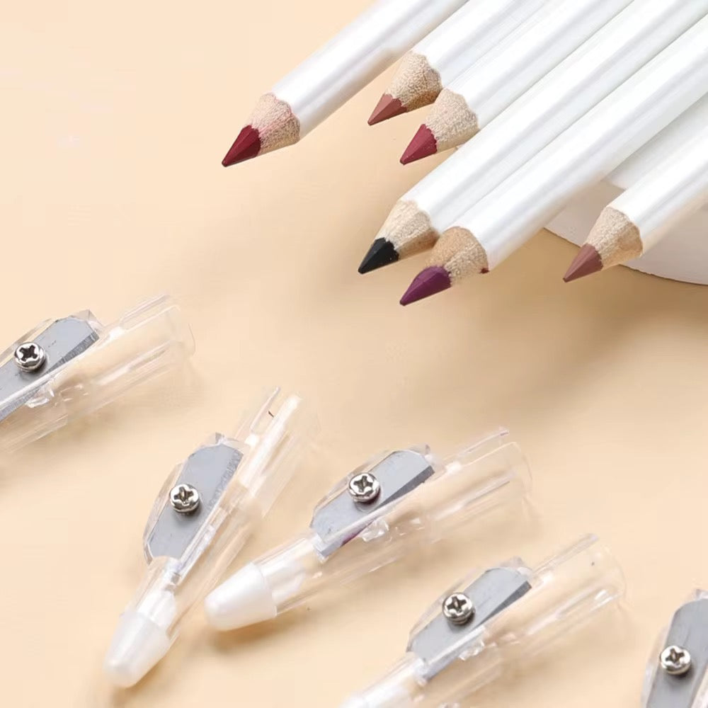 50 Sets Private Label Lipstick + Lip Liner Sharpener Kit