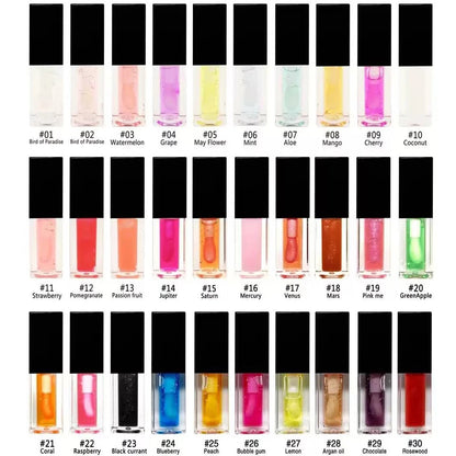 50pcs Private Label Color Changing & Hydrating Lip Plumping Oil