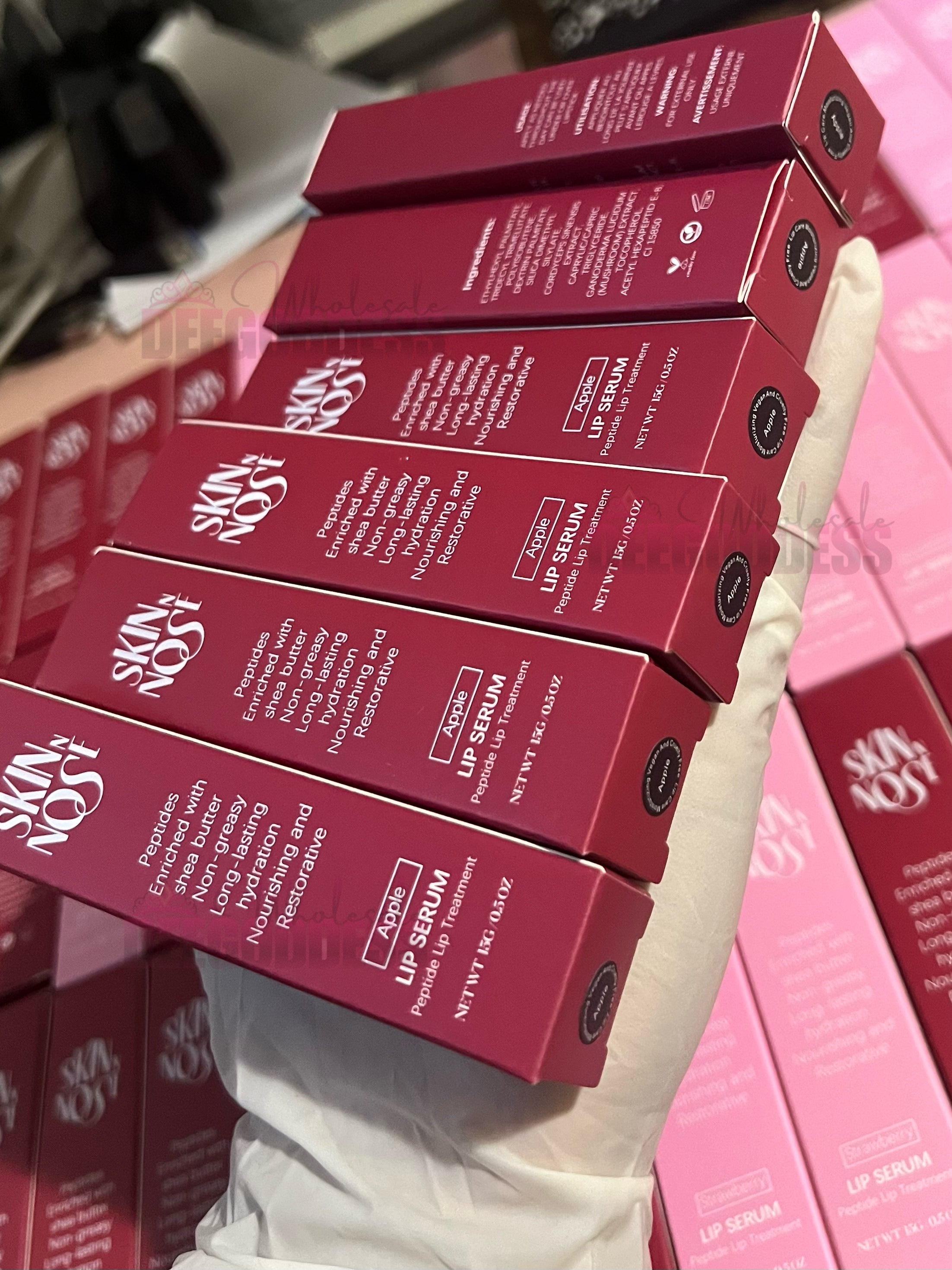 100pcs Private Label Peptide Tinted Lip Serum