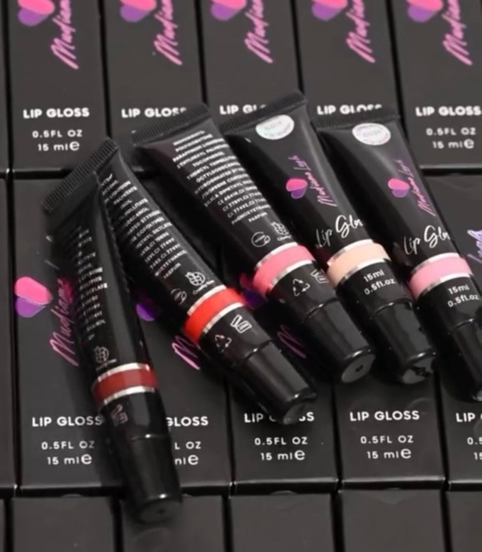 50pcs Private Label Shiny Plump Lip Gloss