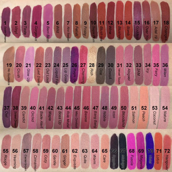 50 Sets Private Label Satin Lipgloss/Matte Lipstick Kit