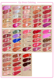 50pcs Private Label Squeeze Tube Vegan Lip Gloss