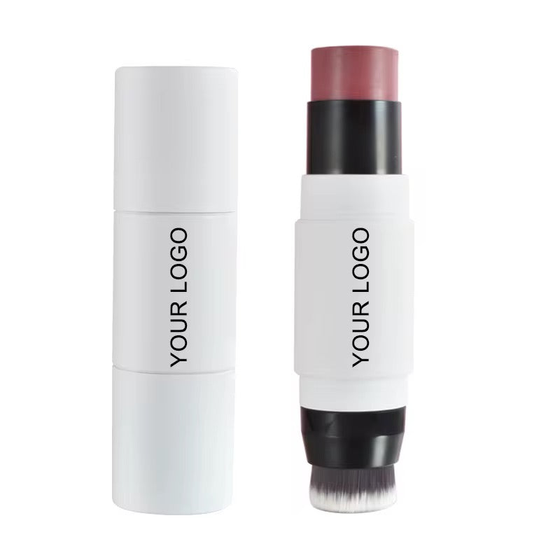 50pcs Private Label Creamy Blush Sticks With Brush