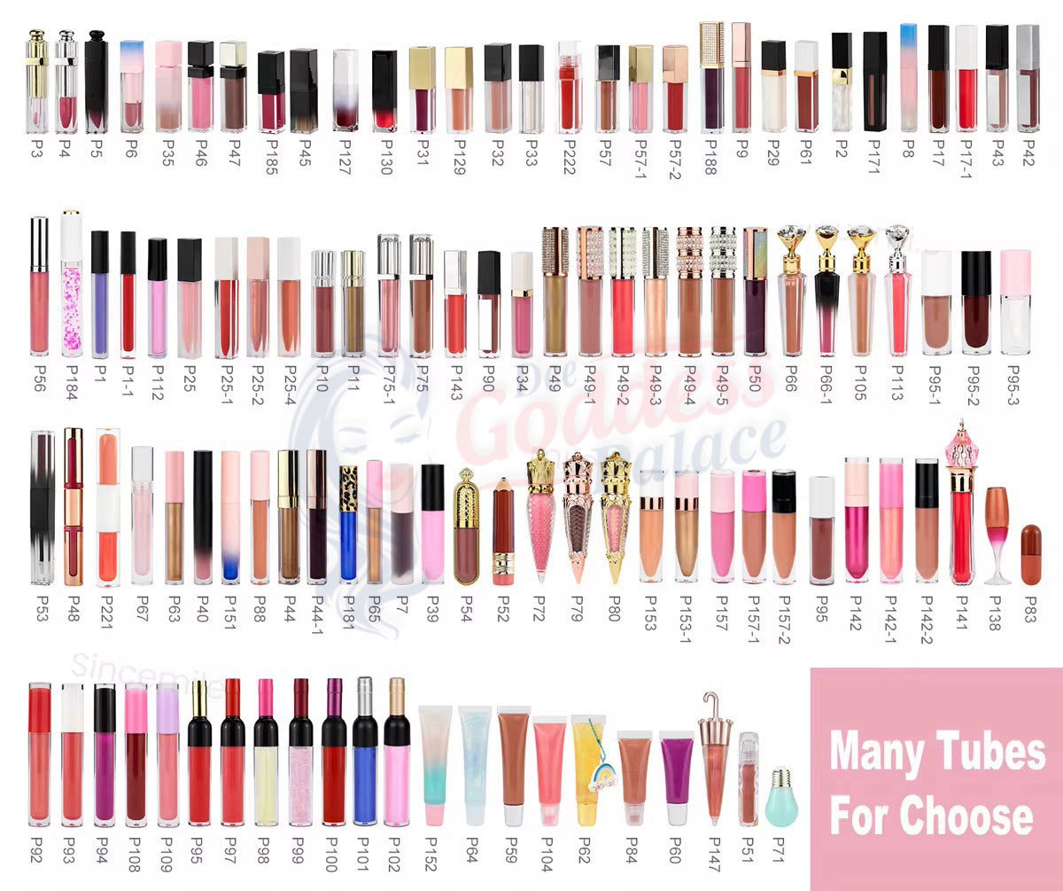 50pcs Private Label Liquid Matte Lipstick