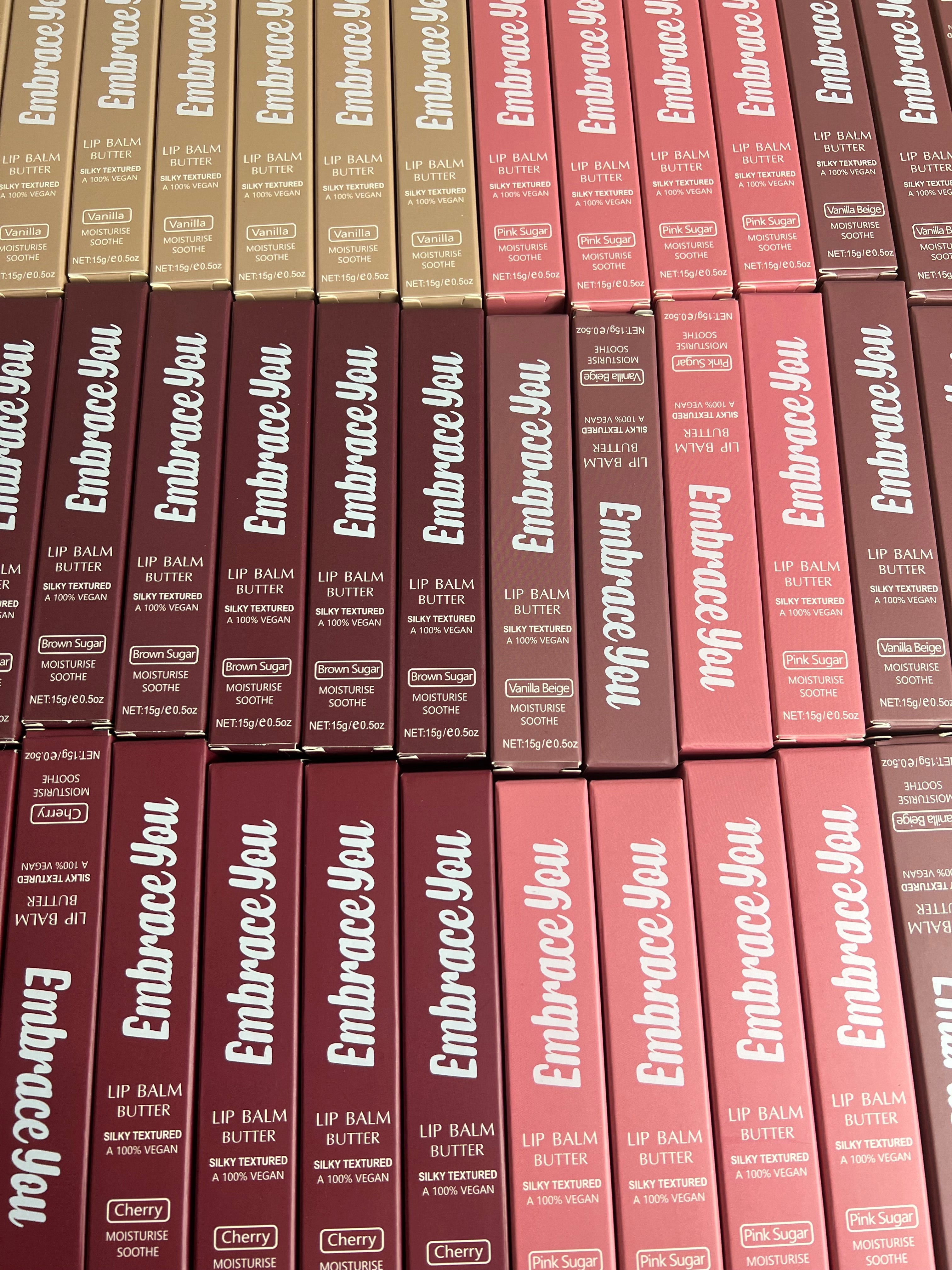 50pcs Private Label Lip Butter Balm