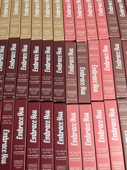 50pcs Private Label Lip Butter Balm