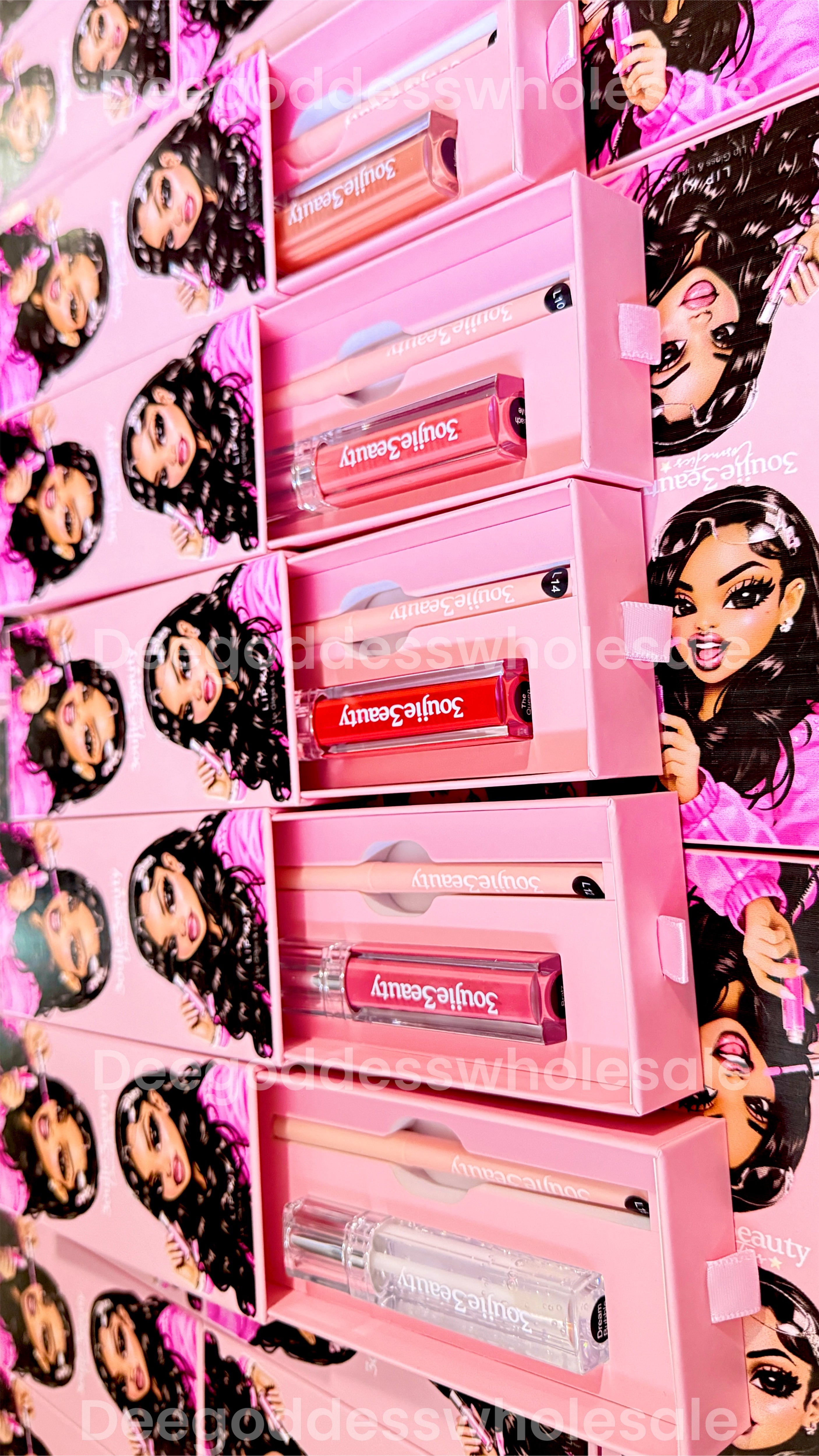 50 Sets Private Label Lipgloss/Lipstick Kit