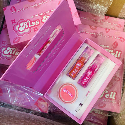 25 Sets 4-in-1 Private Label Lip Care Kit