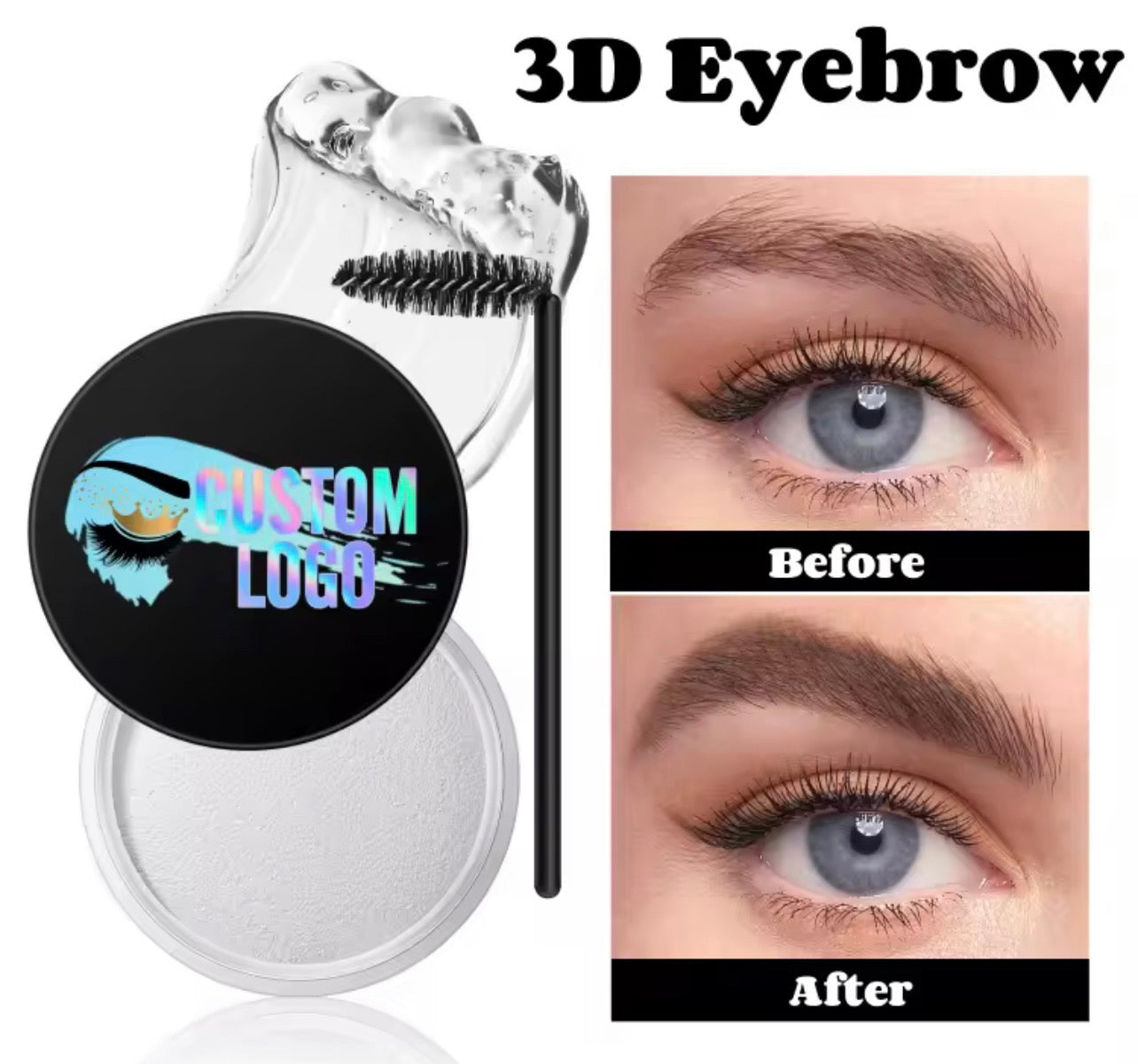 50pcs Private Label Brow Gel