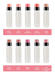 50pcs Private Label Creamy Blush Sticks With Brush