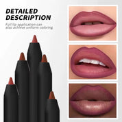 50pcs Private Label Creamy Retractable Black Lip Liner