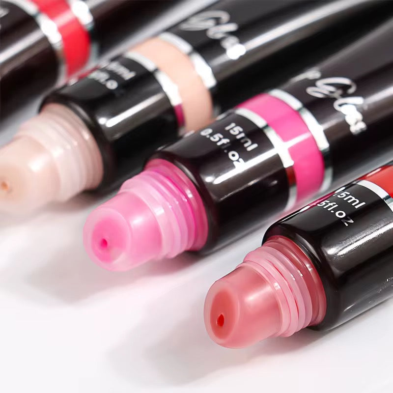 50pcs Private Label Shiny Plump Lip Gloss