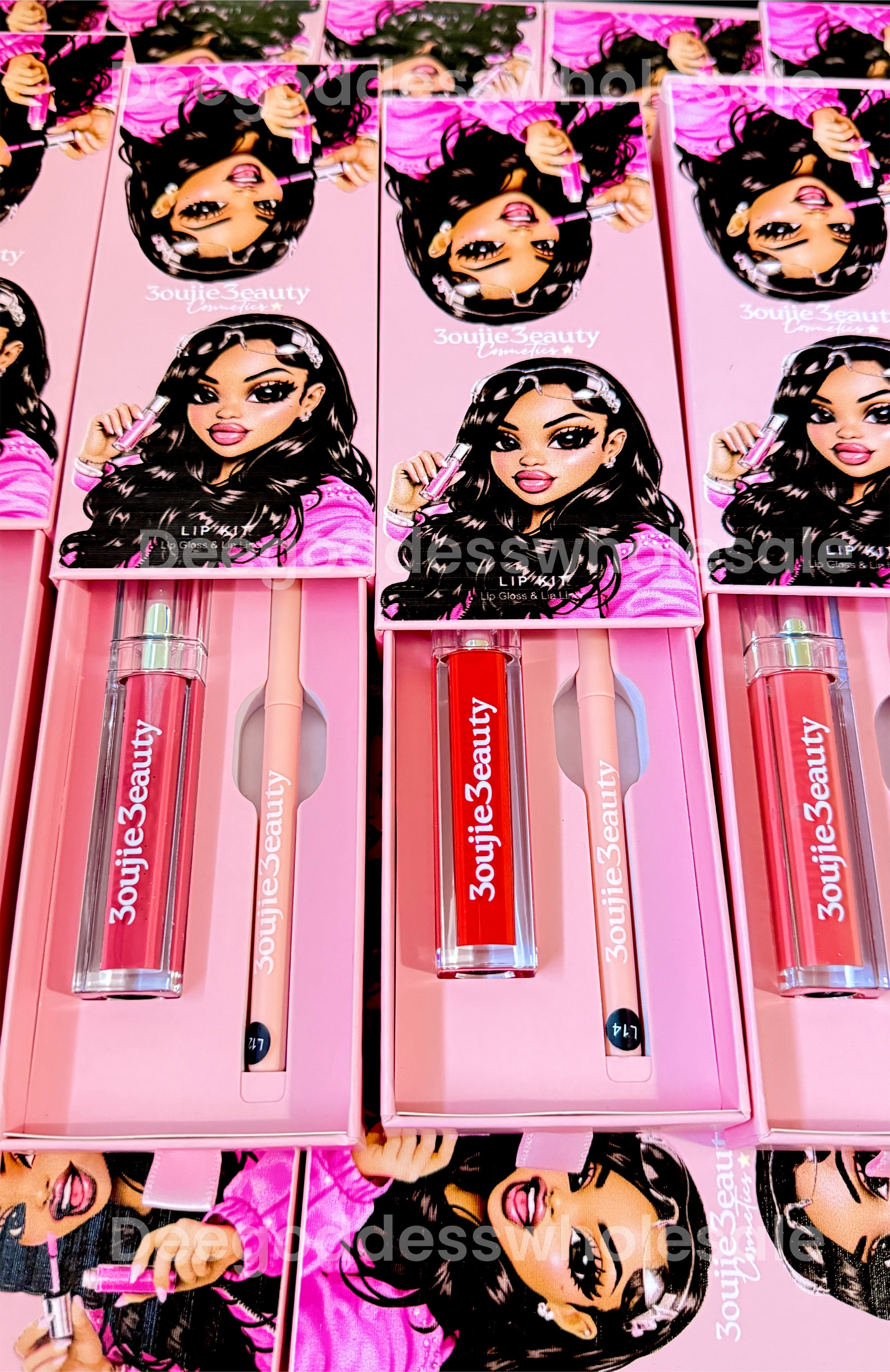 50 Sets Private Label Lipgloss/Lipstick Kit