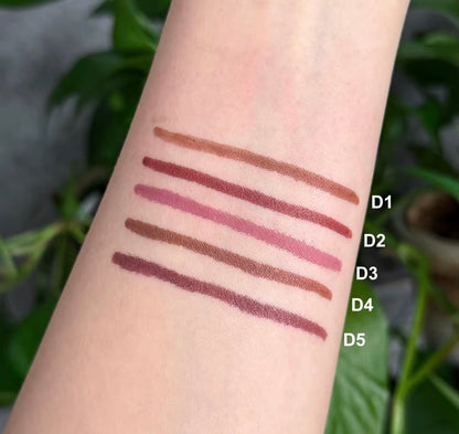 50pcs Private Label Waterproof Long Lasting Lip Liner with Rounded Ball Applicator