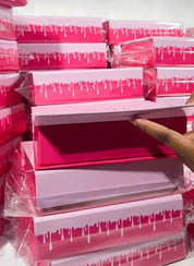 50pcs Private Label Packaging Bags/Boxes