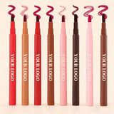 100pcs Private Label Waterproof, Transferproof Velvet Lip Liner