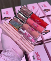 50 Sets Private Label Satin Lipgloss/Matte Lipstick Kit