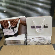 50pcs Private Label Packaging Bags/Boxes