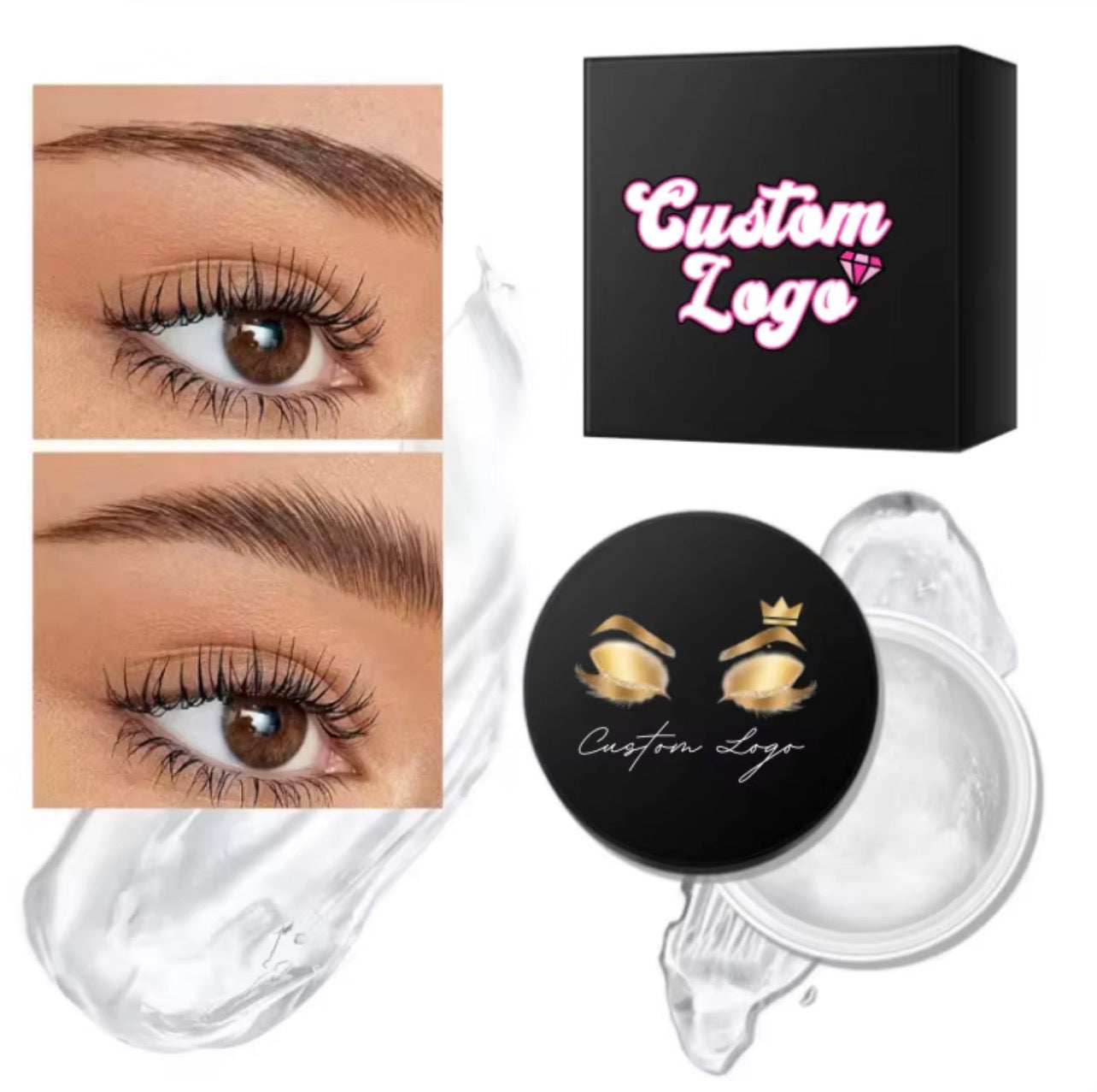 50pcs Private Label Brow Gel