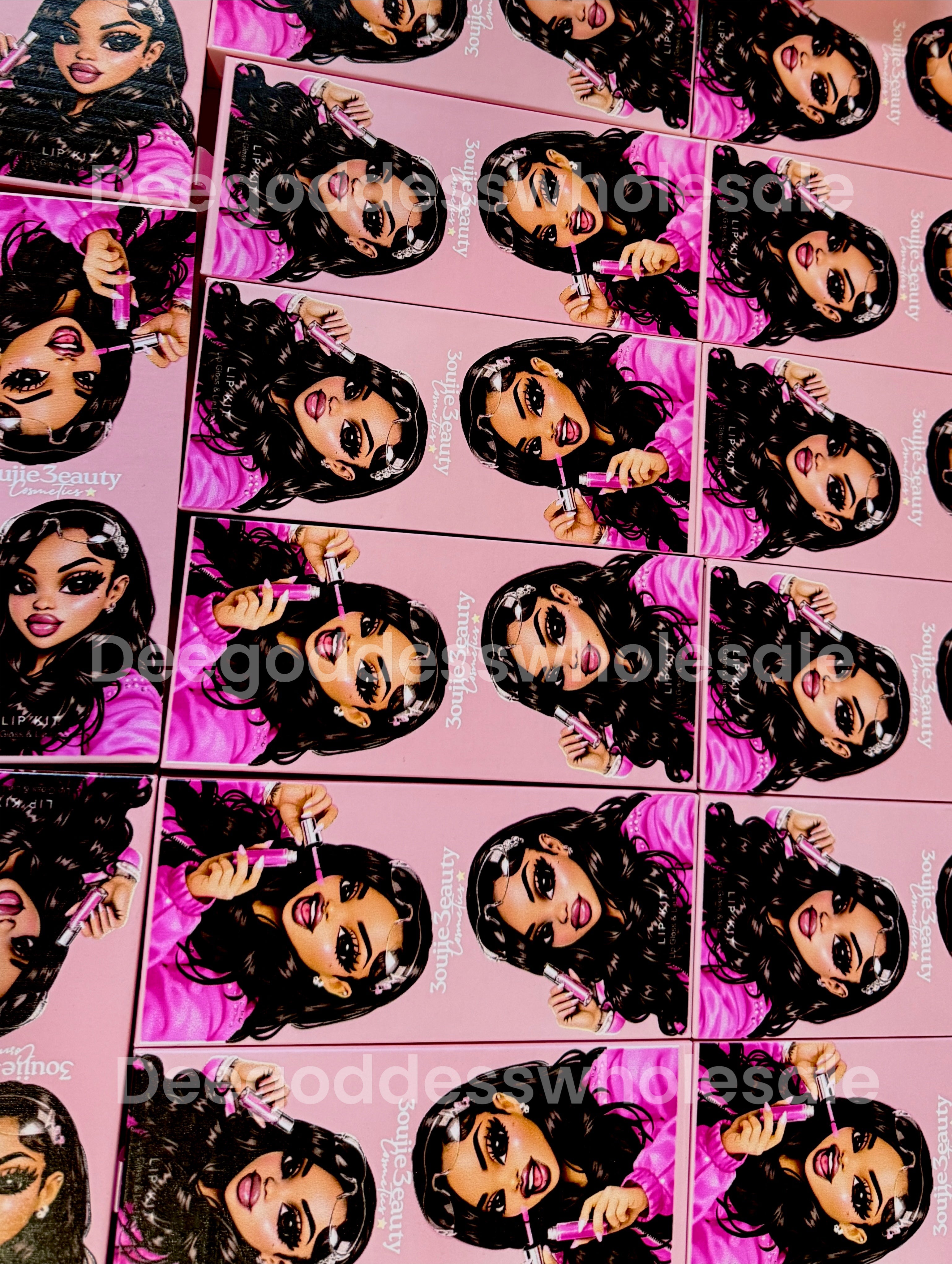 50 Sets Private Label Lipgloss/Lipstick Kit