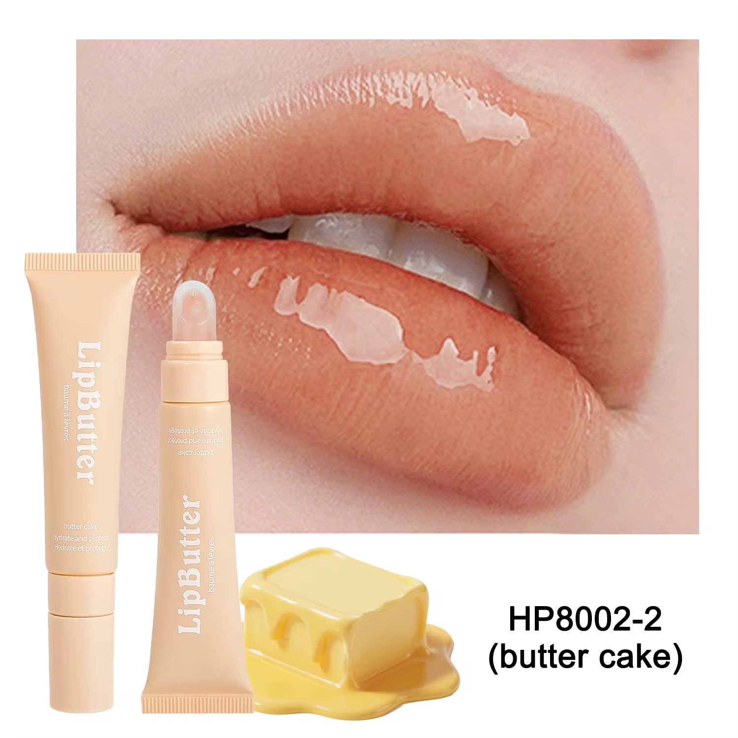 100pcs Private Label Lip Tinted Butter