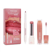 100 Sets 3-in-1 Private Label Lip Care Kit