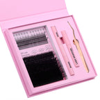 100 Sets Private Label DIY Lash Cluster Box Kit