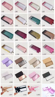 50pcs Private Label Empty Lash Boxes