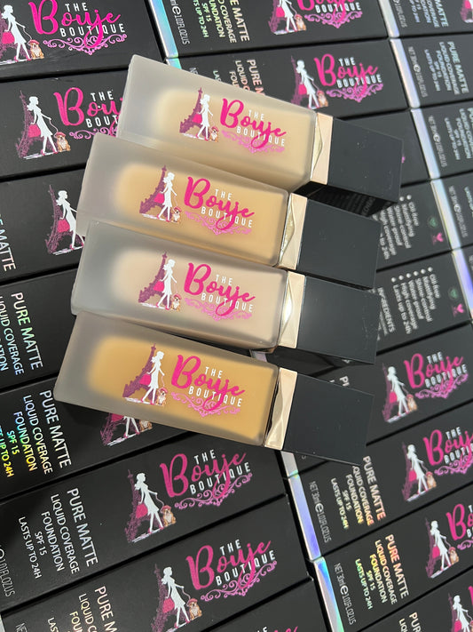 50pcs Private Label Liquid Full Coverage Foundation