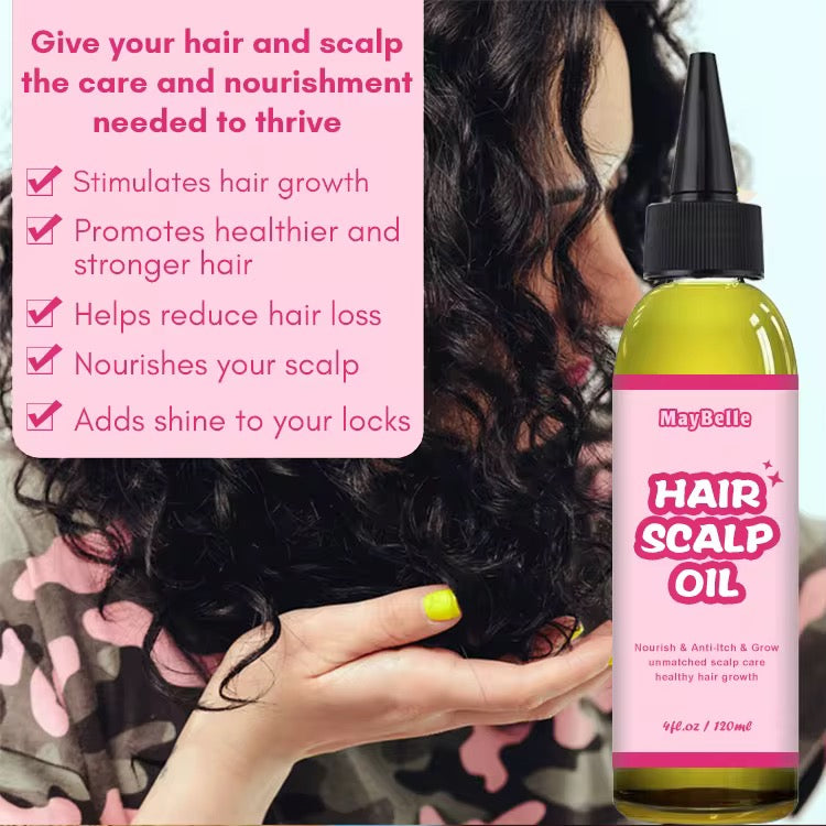 50pcs Private Label Hair Scalp Oil
