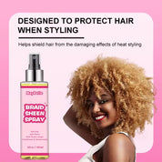 50pcs Private Label Longer Lasting Braid Sheen Spray