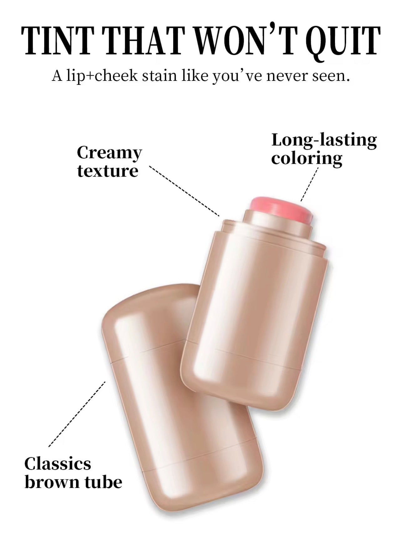 50pcs Private Label Pocket Cream Blush Sticks