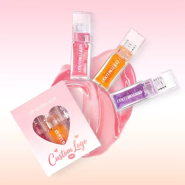 50 Sets 3-in-1 Private Label Lip Oil Bundle