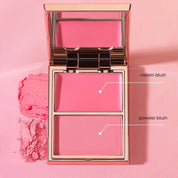 100pcs Private Label 2n1 Makeup Blush Palette