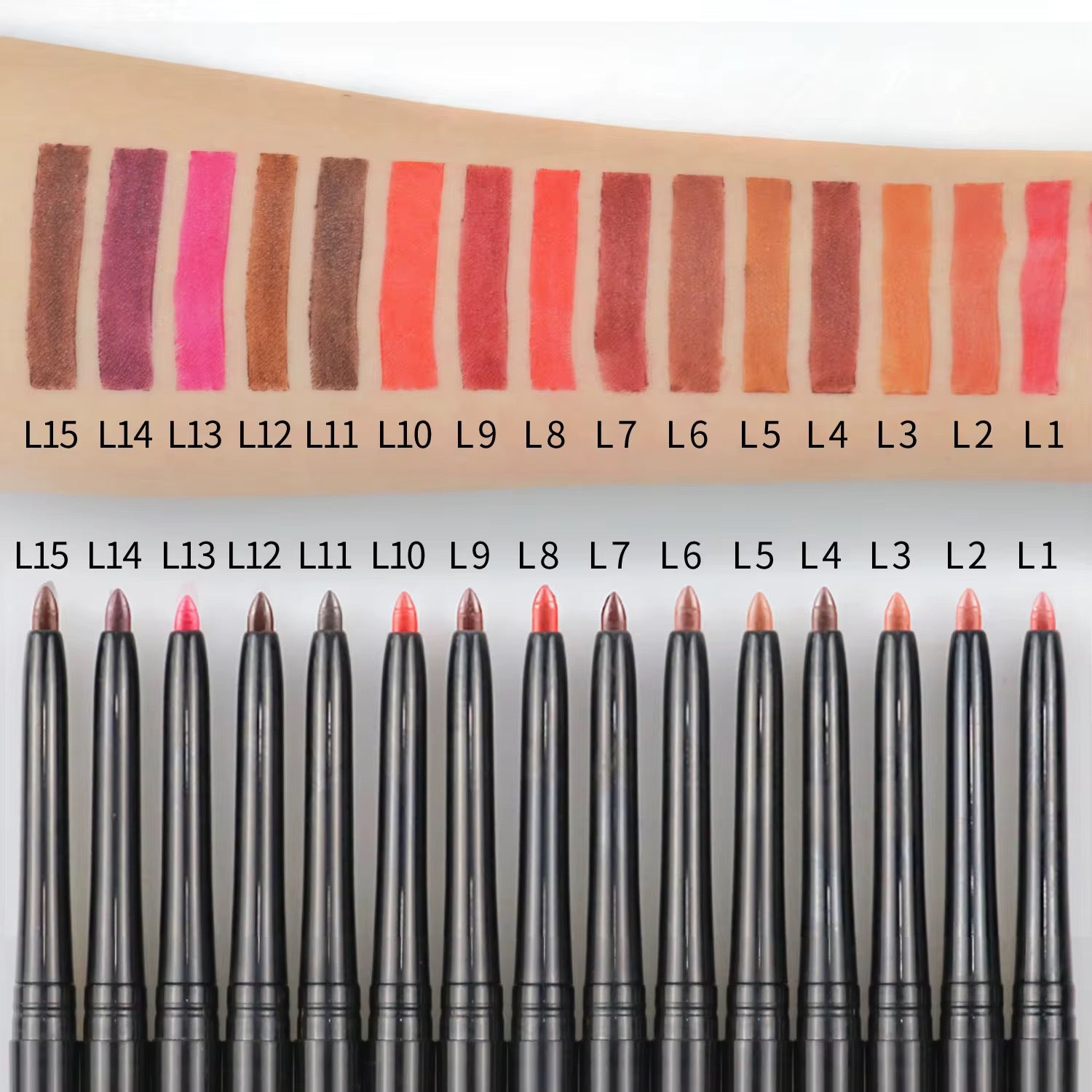 50 Sets Private Label Satin Lipgloss/Matte Lipstick Kit