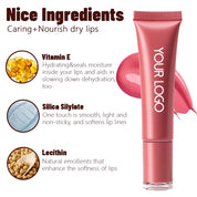 50pcs Private Label Peptide Donut 🍩 Lip Tinted Serum
