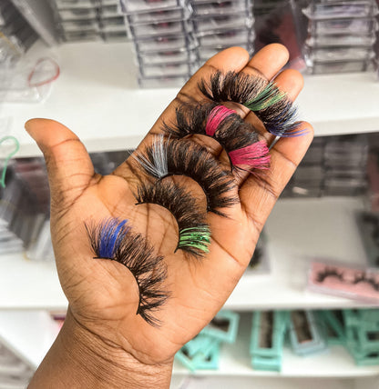 Wholesale Colored Lashes