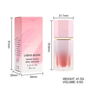 50pcs Private Label Velvet Silky Touch Liquid Blush Stick