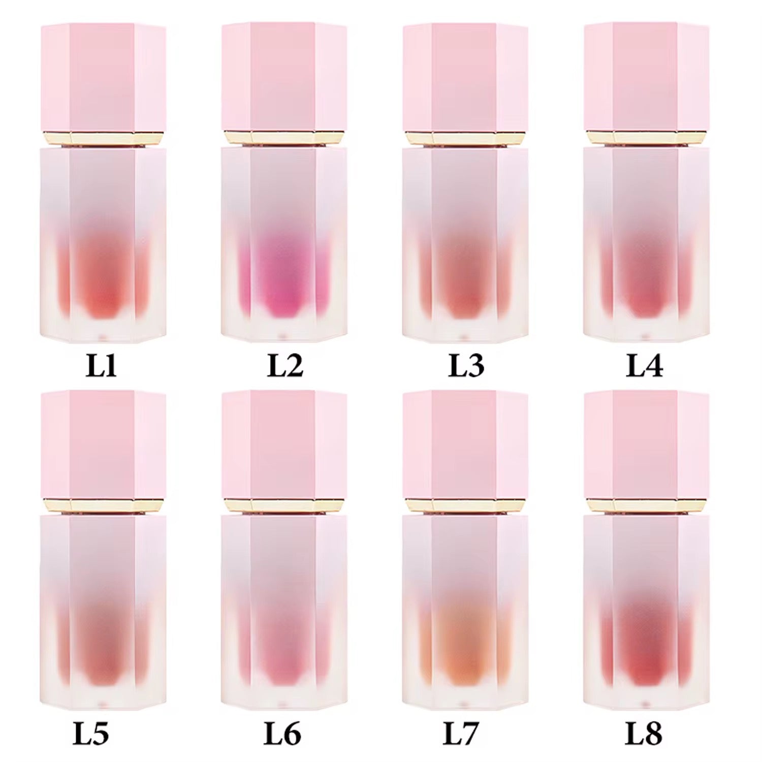 50pcs Private Label Velvet Silky Touch Liquid Blush Stick