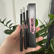 50pcs Private Label Creamy Retractable Black Lip Liner