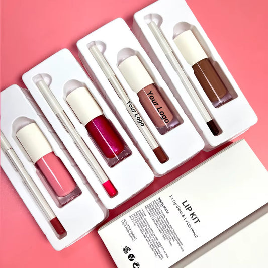 50 Sets Private Label Liquid Matte Lipstick Kit