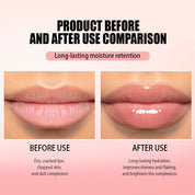 50pcs Private Label Fruit Flavor Clear Lip Jelly Gloss