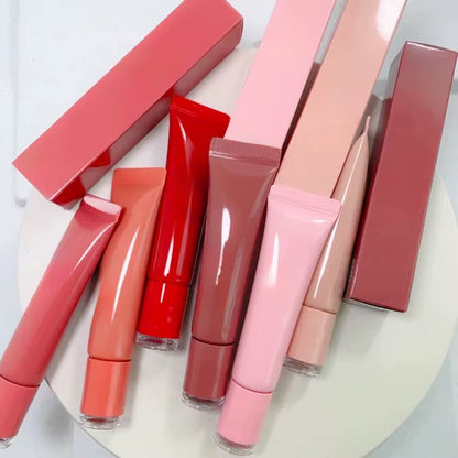 50pcs Private Label Peptide Donut 🍩 Lip Tinted Serum