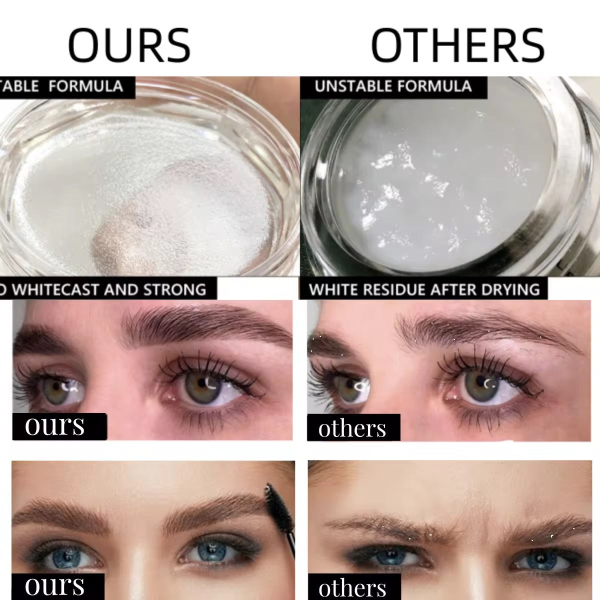 50pcs Private Label Brow Gel