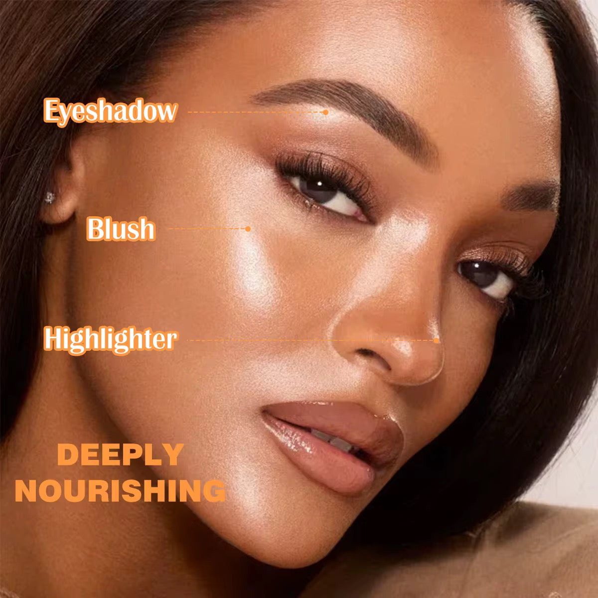 100pcs Private Label Highlighter Body Glow Oil Stick