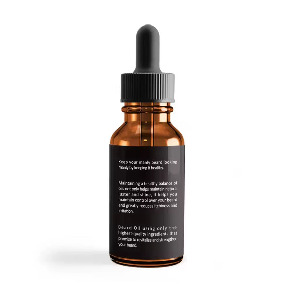 100pcs Private Label Beard Oil & Balm