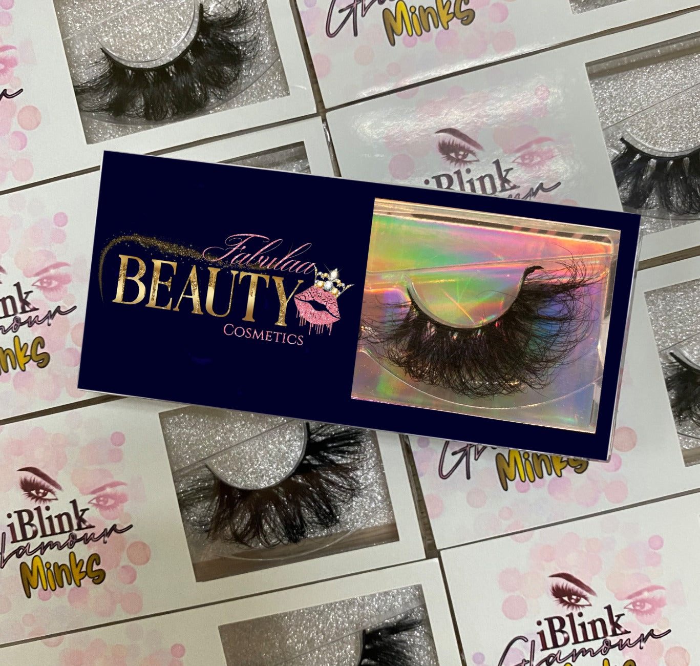 100 Pairs Private Label Mink Lashes