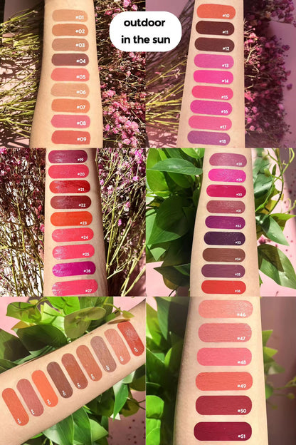 50 Sets Private Label Pink Tube Lipstick Kit