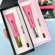 50 Sets Private Label Squeeze Tube Lip Gloss Kit