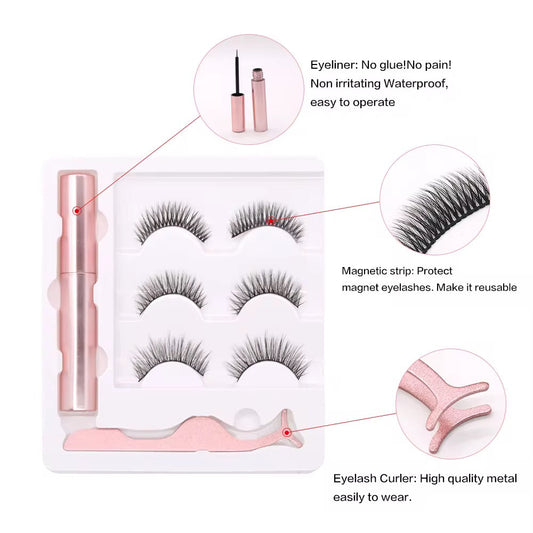 25 Pack Wholesale Magnetic Lash Book